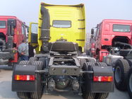 8800kg وزن الشاحن جرار مقطورة رئيس ، أصفر شاحنة ثقيلة مقطورة LHD / RHD