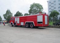 24 طن 8x4 ماء إطفاء رغوة شاحنة ، الإنقاذ الثقيلة شاحنة حريق D10 سلسلة
