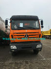 البرتقالي 2642 420hp 6x6 شاحنة بضائع ثقيلة مع FAST Gearbox 12.00R24 للإطارات