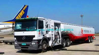 Howo 46000L 35000L لأغراض خاصة شاحنة الطائرات Refueler الشاحنات 380hp قوة المحرك: