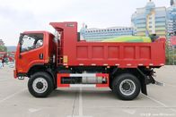 Euro 3 JIEFANG Faw Tiger V 4x2 Diesel Light Dump Truck 4/5 Tons