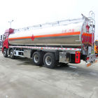 شاحنة ناقلة النفط CA5310GYYP63K2L6T4E4 8 × 4/28000 لتر شاحنة نقل النفط مع مواد الكربون الصلب 4 - 6mm
