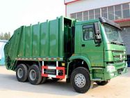 SINOTRUK HOWO أغراض خاصة النقل شاحنة القمامة ضغط 9.726 لتر الإزاحة