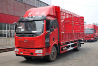 180 HP FAW Transport 20 Tons Cargo Fence Truck مع محرك CA4DK1-18E51