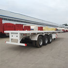 2 Axle 40 Ft 20 Footer Container نصف مقطوره Max Payload 65T CCC