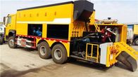 شاحنة ختم الطين الملاط 3000L مع شاحنات البناء بن / طريق تجميع 8m3