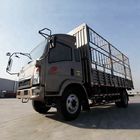 ساينو تراك 1-10 طن نقل البضائع الثقيلة شاحنة ديزل يورو 3 عالية السرعة 48-65km / ساعة