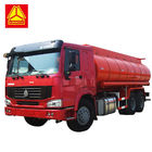 Euro 2 Fuel Tank truck Tanker ، ساينو تراك هاو 20000 لتر 6000 جالون ديزل نقل النفط