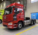 ISO9001 JIEFANG J6P 6x4 مقطورة شاحنة رئيس للنقل