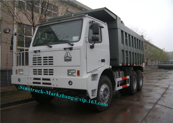 التعدين شاحنة قلابة الصناعية ، 70T شاحنة قلابة المحرك الأرض ZZ5707V3840CJ