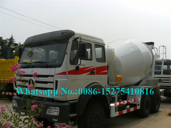 2638 380hp بيبين مرسيدس بنز العلامة التجارية الجديدة 6x6 10cbm خلاط الخرسانة شاحنة العابر الأيمن محرك اختياري