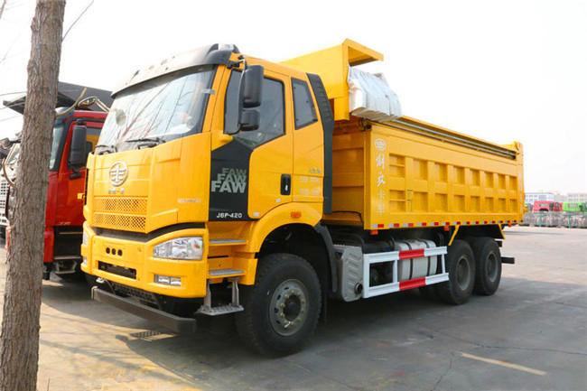 J6P Series Euro 3 Mining Dump Truck التشغيل اليدوي نوع وقود الديزل