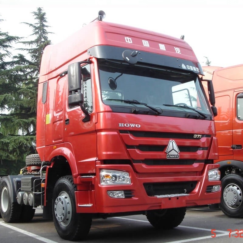 371HP ساينو تراك هووا 6X4 جرار / الشاحنات الثقيلة يورو II Zz4257s3241v