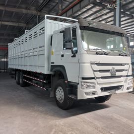 ساينو تراك هوو 6 × 4 شاحنة بضائع ثقيلة يورو II الانبعاثات القياسية 21-30 طن