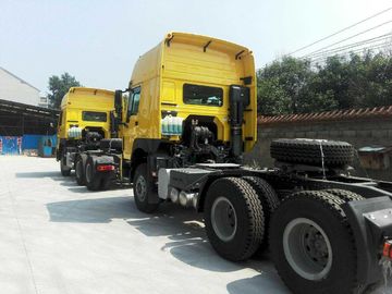 الصناعة الثقيلة Sinotruk HOWO Beiben 6X4 10 عجلة مستعملة جديدة رئيسية محرك الجرار رأس الشاحنة