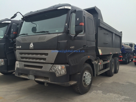 شاحنة سينوتراك HOWO 6X4 336-430HP شاحنة قمامة مستعملة
