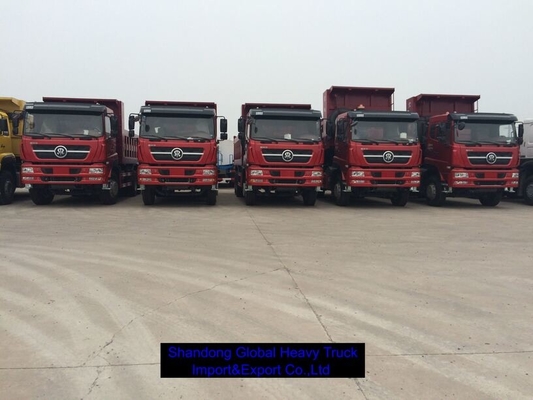 شاحنة شحن ديزل ثقيلة 6x4 40T سعة حمولة نظام مكابح ABS