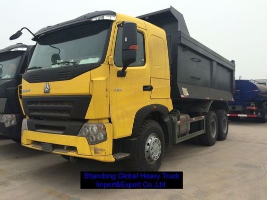 شاحنة شحن ديزل ثقيلة 6x4 40T سعة حمولة نظام مكابح ABS