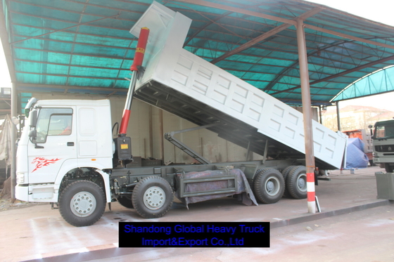 شاحنة الصين 40-60 طن HOWO 8X4 371HP 375HP 380HP شاحنة الديزل شاحنة القمامة