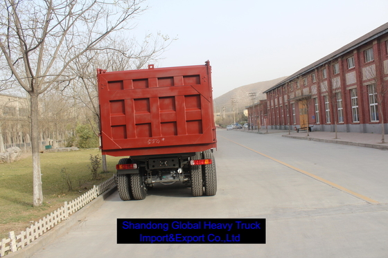 سينوتروك هوو 30-50 طن 6x4 8x4 شاحنة قمامة مستعملة جديدة 10-12 عجلات