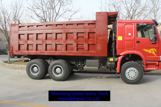 سينوتروك هوو 30-50 طن 6x4 8x4 شاحنة قمامة مستعملة جديدة 10-12 عجلات