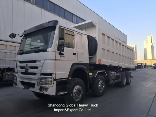 سينوتروك HOWO 371HP-380HP 25t-100t للخدمات الثقيلة شاحنة توصيل نقل مستعملة كهربائية 12 عجلة