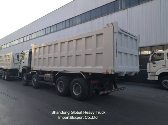 سينوتروك HOWO 371HP-380HP 25t-100t للخدمات الثقيلة شاحنة توصيل نقل مستعملة كهربائية 12 عجلة