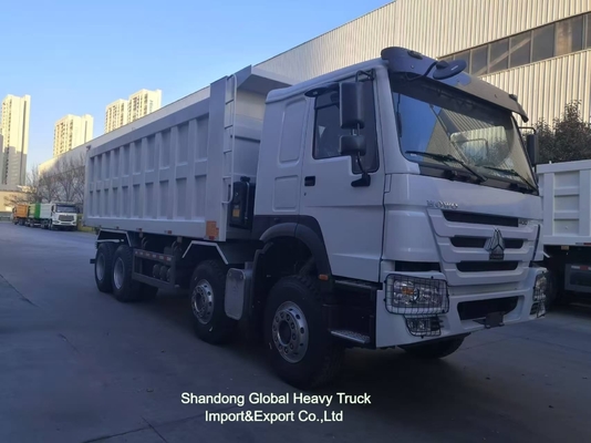 سينوتروك HOWO 371HP-380HP 25t-100t للخدمات الثقيلة شاحنة توصيل نقل مستعملة كهربائية 12 عجلة