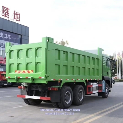 شاحنة القمامة المستخدمة Sino Sinotruk HOWO 371 6 * 4 A7 8 * 4 Tipper