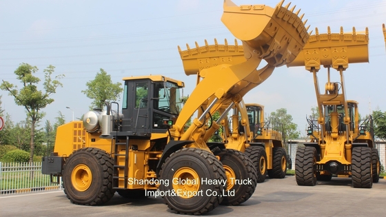 مُستخدمة جديدة Zl958 OEM جرار بناء هيدروليكي ثقيل 4 Wd ميني عجلة محمولة الأمامية