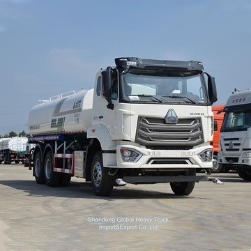 سينوتروك HOWO 6X4 شاحنة ناقلة المياه 18000L 20000L 20tons رذاذ المياه رذاذ شاحنة ناقلة