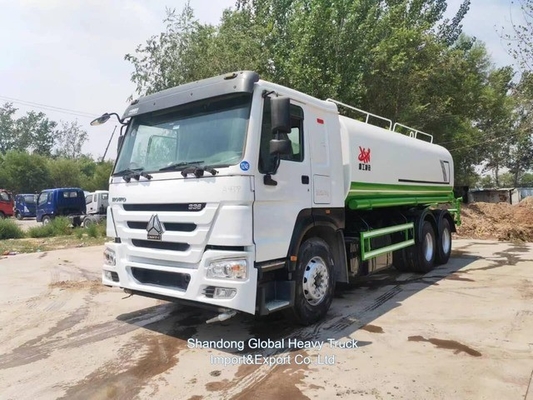 20000L 30000 لترات سينوتروك حديثة مستعملة HOWO 6 * 4 رش المياه خزان المياه شاحنة ناقلة