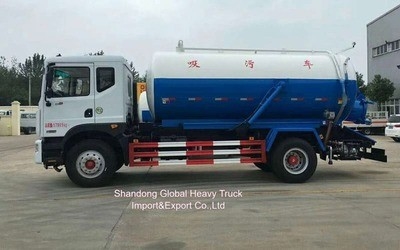شاكمان 4X2 F3000 16000-22000 الصرف الصحي الصرف الصحي الصرف الصحي شاحنة الصرف الصحي