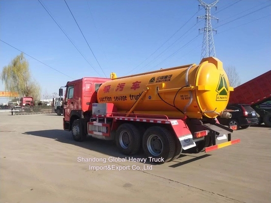دونغفينغ 6X4 18cbm 18 طن ناقل الصرف الصحي المستنقق المستنقق