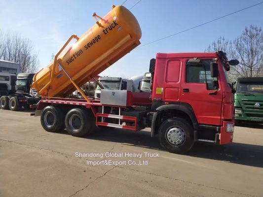 دونغفينغ 6X4 18cbm 18 طن ناقل الصرف الصحي المستنقق المستنقق