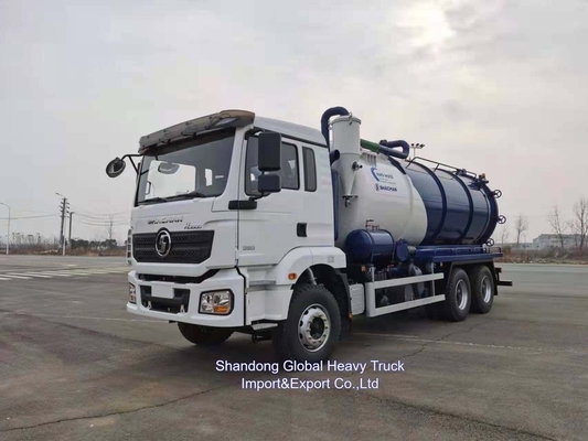 شاكمان 6X4 F3000 16000-22000 لتر شاحنة شفط مياه الصرف الصحي الجديدة