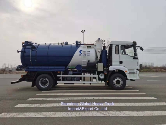 شاكمان 6X4 F3000 16000-22000 لتر شاحنة شفط مياه الصرف الصحي الجديدة