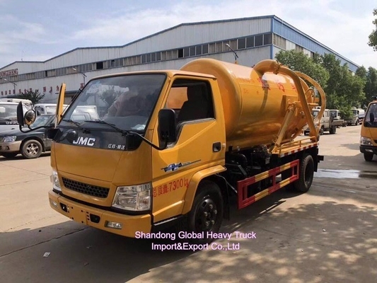 HOWO 20cbm 4 * 2 القيادة اليمنى 266HP شاحنة شفط مياه الصرف الصحي