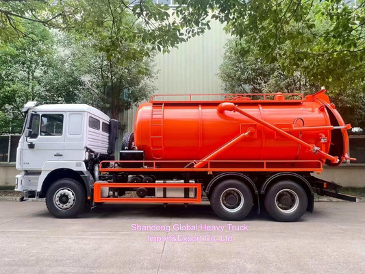 Rhd شاكمان F3000 الحفارات المائية المشتركة الصرف الصحي الفراغ الصرف الصحي + 4000L مياه نظيفة