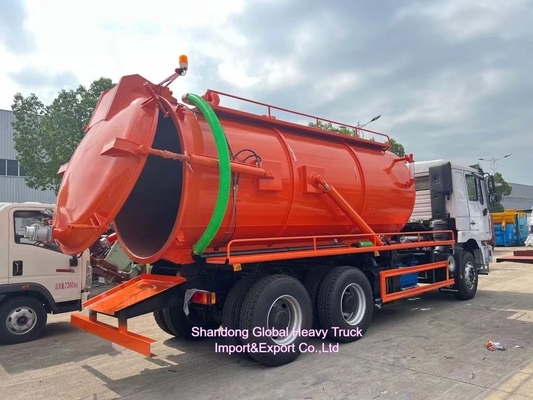 Rhd شاكمان F3000 الحفارات المائية المشتركة الصرف الصحي الفراغ الصرف الصحي + 4000L مياه نظيفة