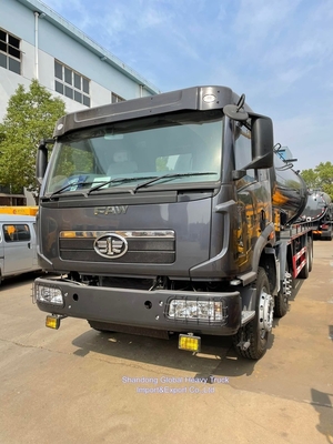 مضخة الضغط العالي FAW 6X4 20000L شاحنة امتصاص تنظيف المجاري 20 طن