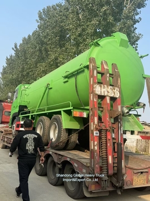 شاكمان F3000 6X4 شاحنة شفط مياه الصرف الصحي 20 متر مكعب حجم 300 حصان