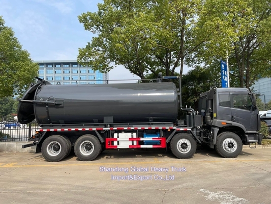 مضخة الضغط العالي FAW 6X4 20000L شاحنة امتصاص تنظيف المجاري 20 طن