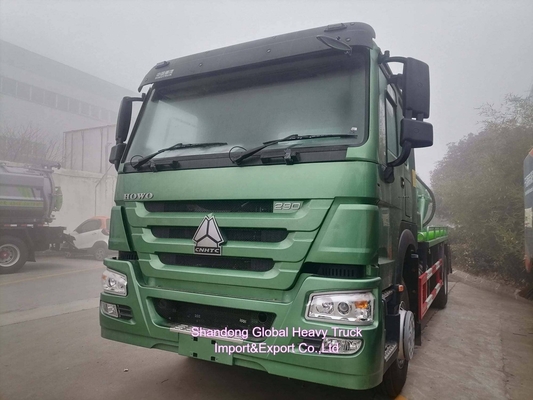 HOWO 371HP 6*4 شاحنة شفط مياه الصرف الصحي في حالة جديدة لجمع فعال