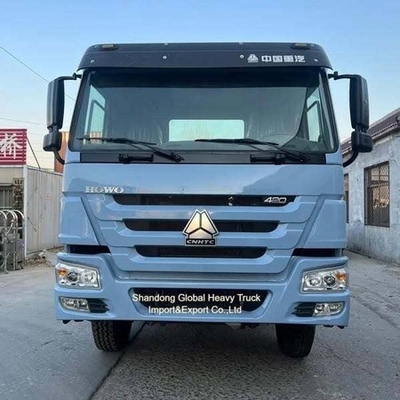 371HP و 420HP Sinotruck HOWO A7 6X4 شاحنات الجرار مع إطارات 12.00R20