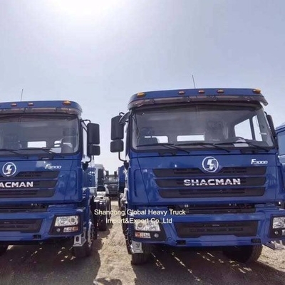 شاكمان شاحنة جرار 6X4 شاحنة شحن ثقيلة 371HP رئيسية المتحركات دونغفينغ عجلات جرار شاحنات