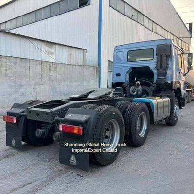 الشركة الصينية الشهيرة سينوتروك HOWO شاحنة ثقيلة HOWO 6 * 4 شاحنة جرار مع 410 حصان
