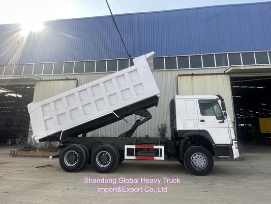 بيع مباشرة من المصنع شاحنة مستعملة / جديدة 6 * 4 Sinotruk 340HP / 380HP / 400HP شاحنة ميني تيبر