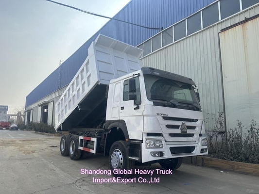 بيع مباشرة من المصنع شاحنة مستعملة / جديدة 6 * 4 Sinotruk 340HP / 380HP / 400HP شاحنة ميني تيبر