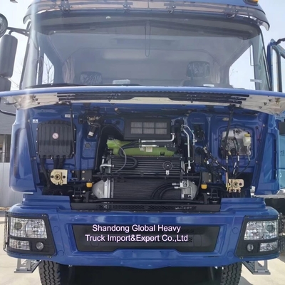 30 طن شاكمان F3000 6x4 10 عجلات شاحنة القمامة لعمل التعدين